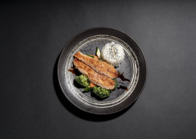 Lachs-Teriyaki
